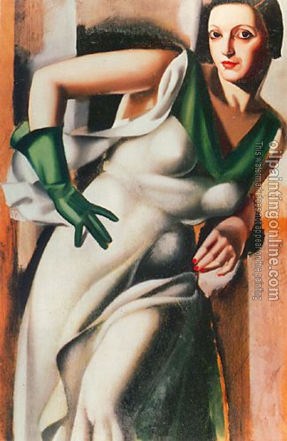 Lempicka, Tamara de - Abstract Oil Painting